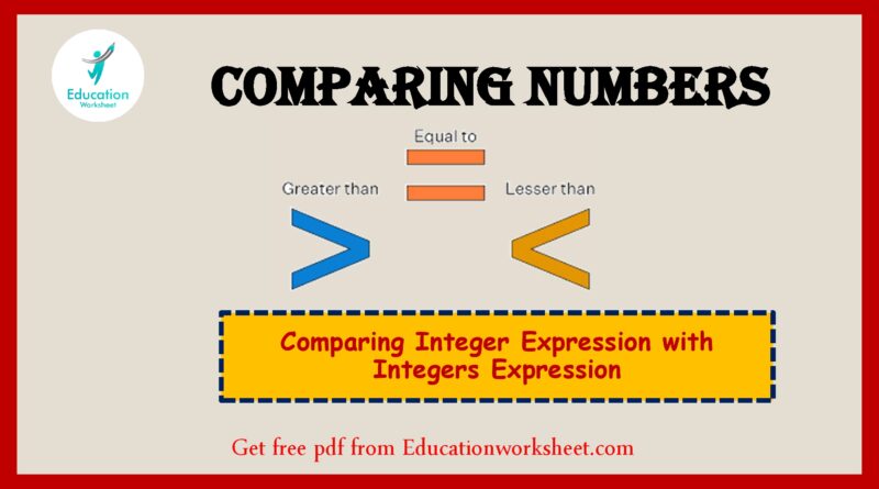 compariing integers upto 20