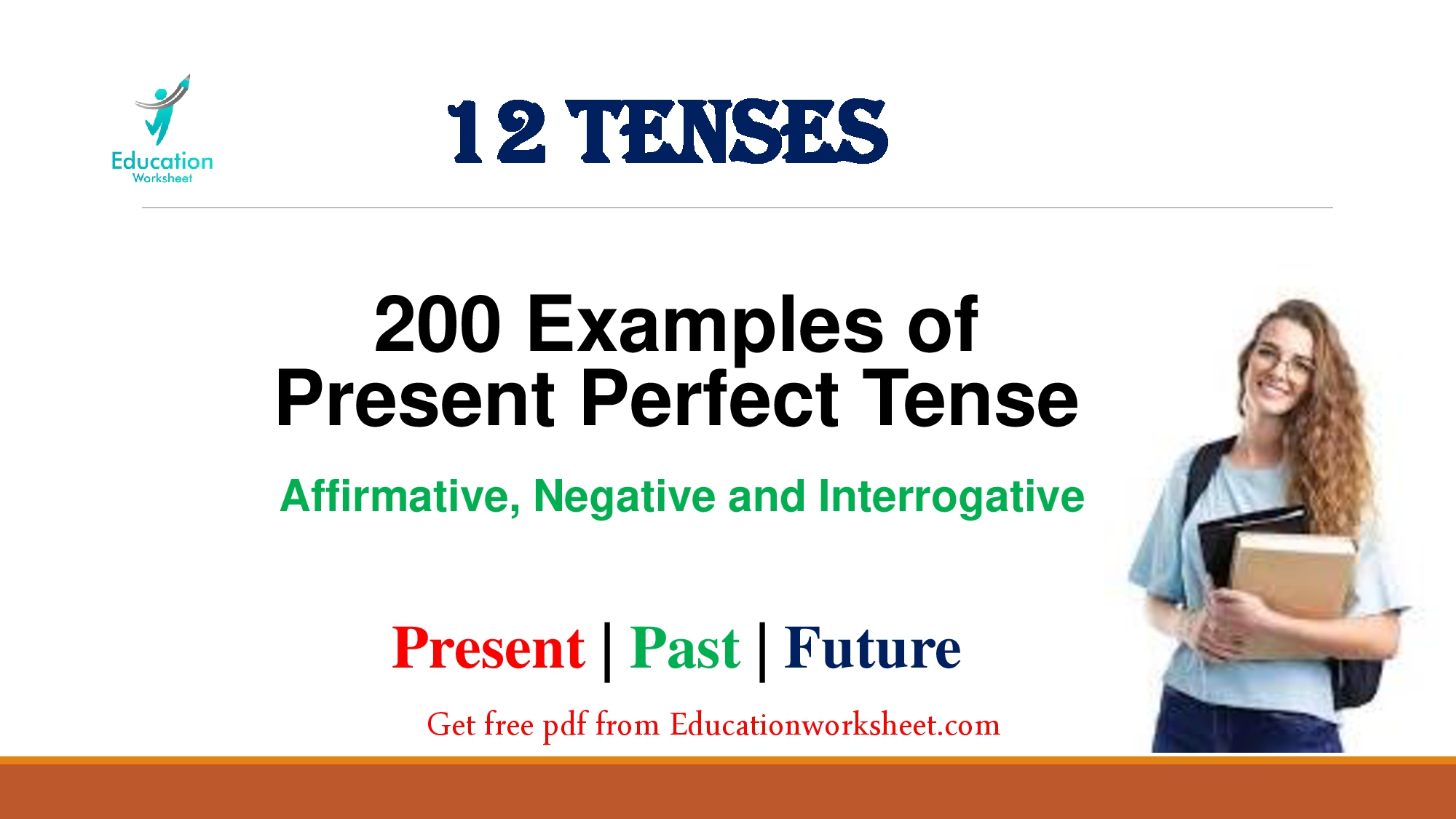 Present Perfect Tense Affirmative Examples Worksheets - Education Worksheet