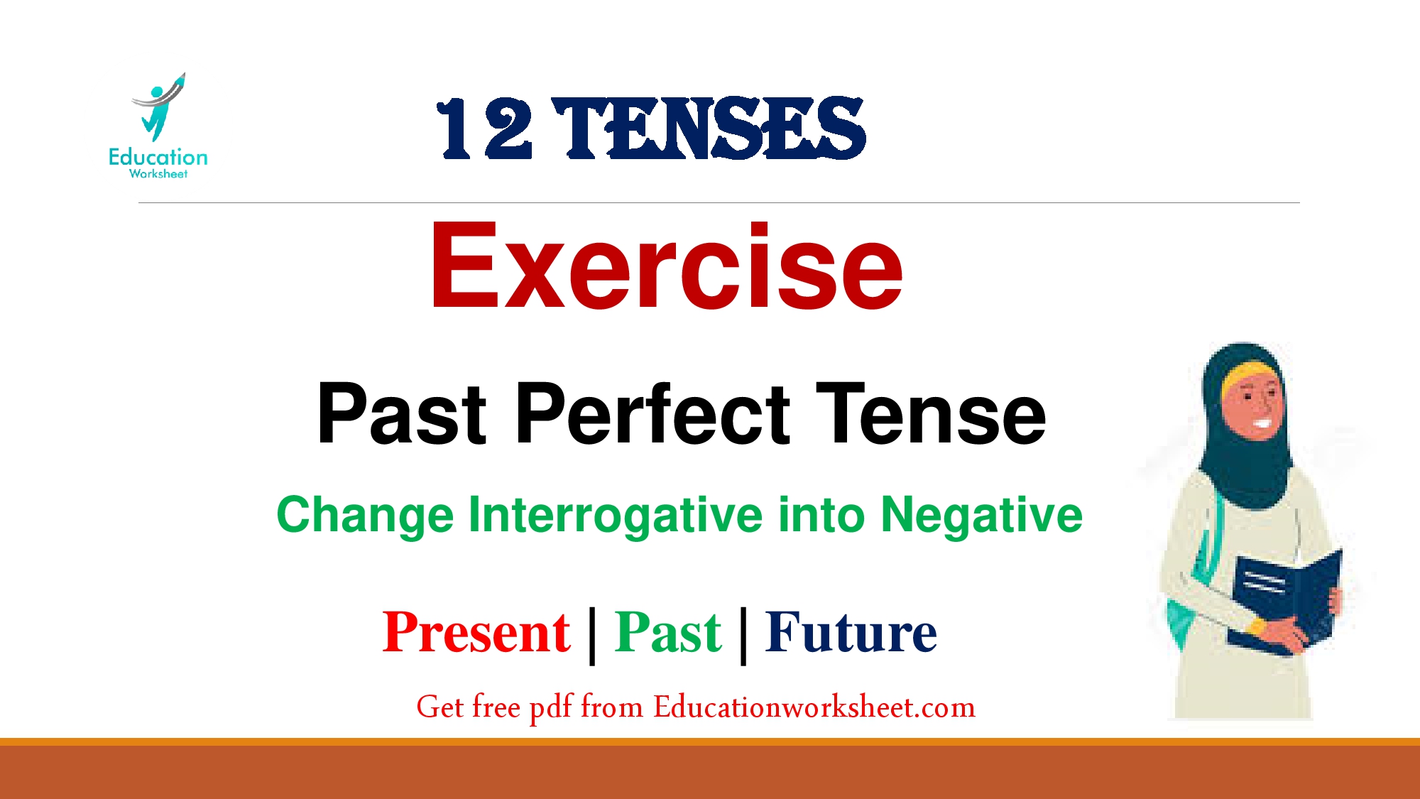 How To Converting Past Perfect Tense Negative Sentences To Positive Form Education Worksheet 3629