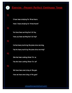 10. Present Perfect Continuous Tense 4 pdf