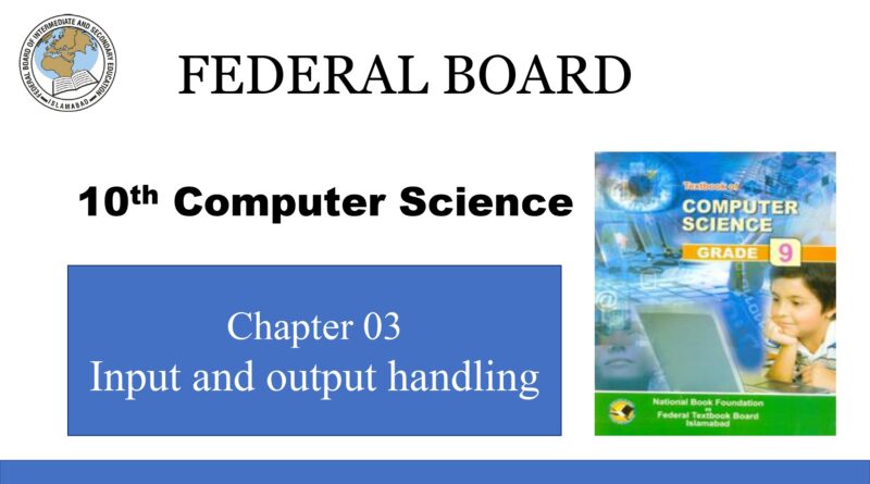 10th-computer-chapter-3